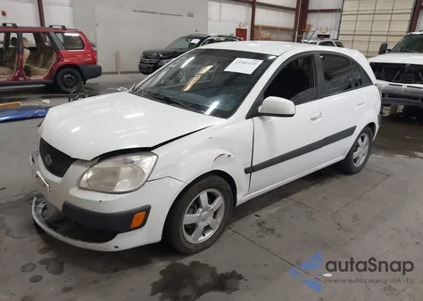 2006 Kia Rio5 Sx из США, поврежденный, VIN KNADE163466060294